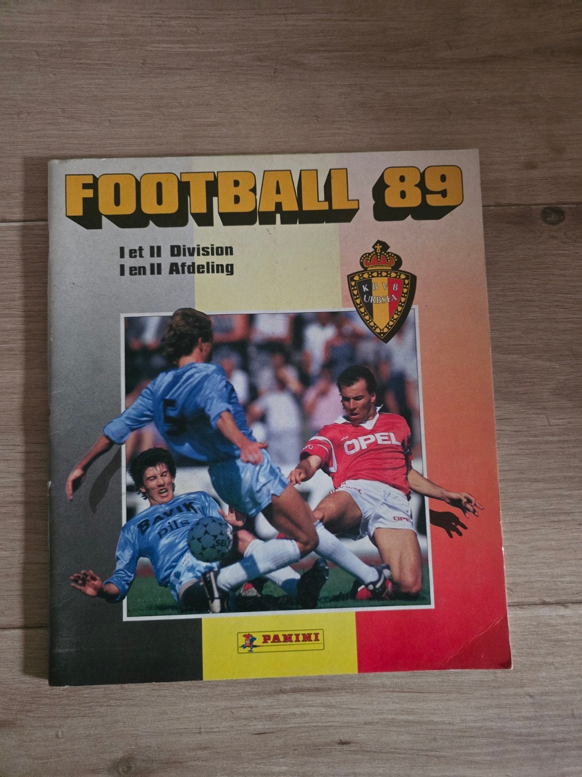 Album Panini Football 89 Belgique 1989 – Vintage – Très bon, Ophalen of Verzenden, Gebruikt, Meerdere stickers