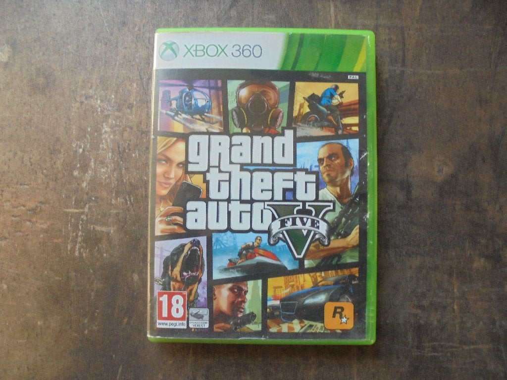 Grand Theft Auto V voor XBOX 360 (zie foto's), Consoles de jeu & Jeux vidéo, Jeux | Xbox 360, Enlèvement ou Envoi, 1 joueur, À partir de 18 ans