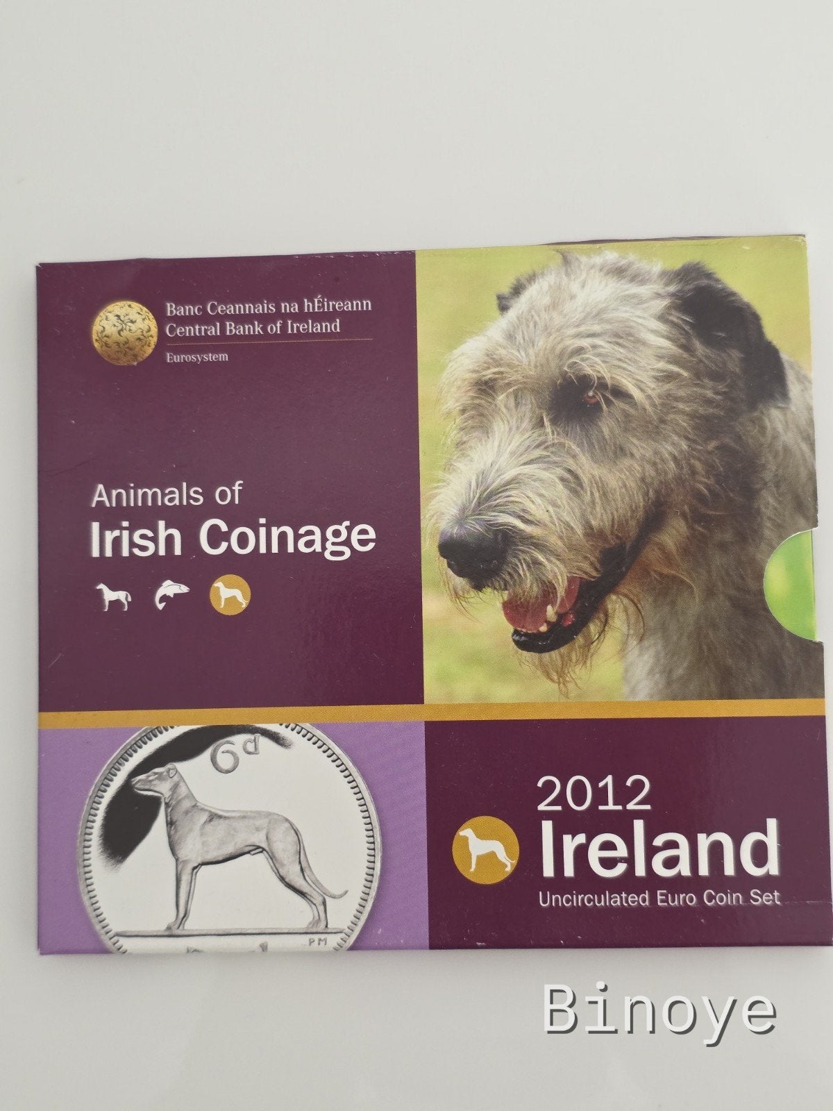 Irlande 2012 – Set Euro FDC – Chien – 8 pièces2, Enlèvement ou Envoi, Irlande, Série