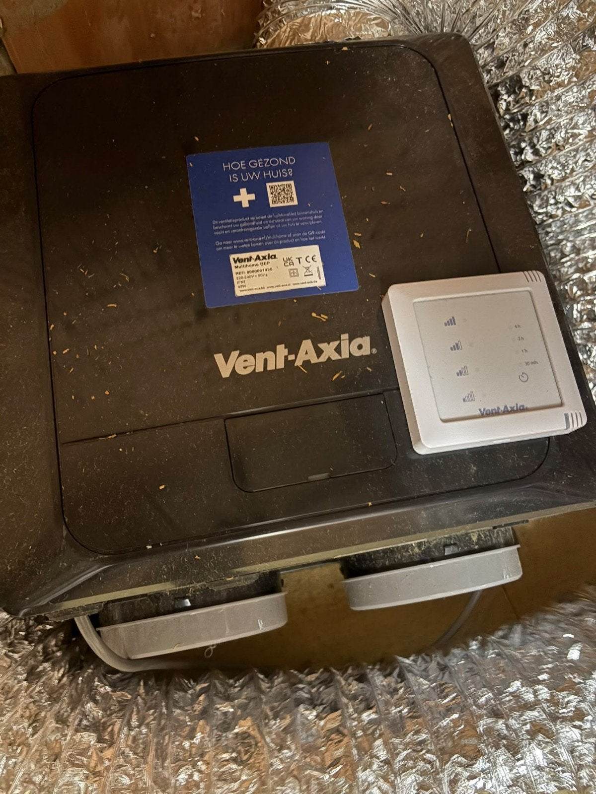 Ventilatie type C - vent-axia multihome BEP, Ophalen, Zo goed als nieuw