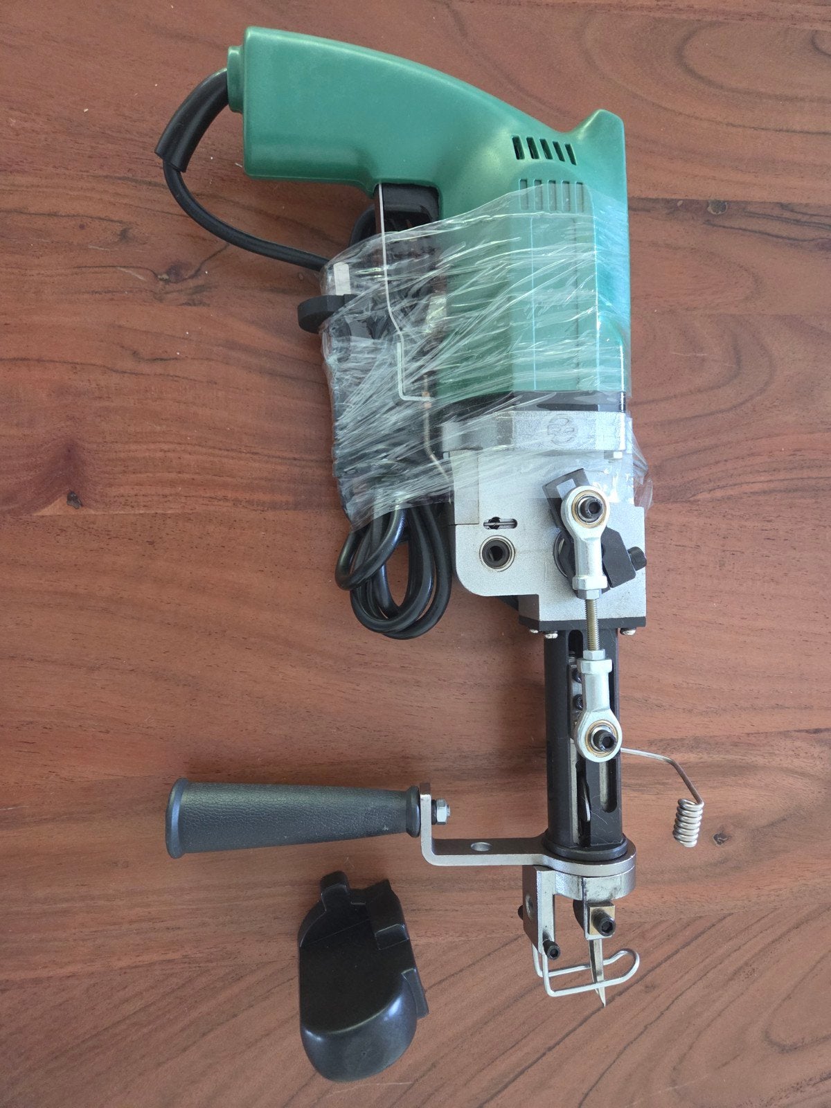 machine Tufting + toile de moine (5x3.8m), Ophalen of Verzenden