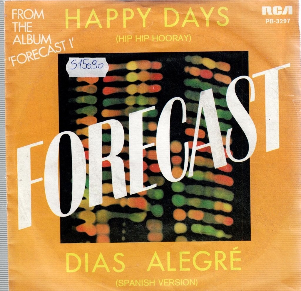 Vinyl, 7"  /  Forecast – Happy Days (Hip Hip Hooray), Enlèvement ou Envoi, Autres formats, Autres types