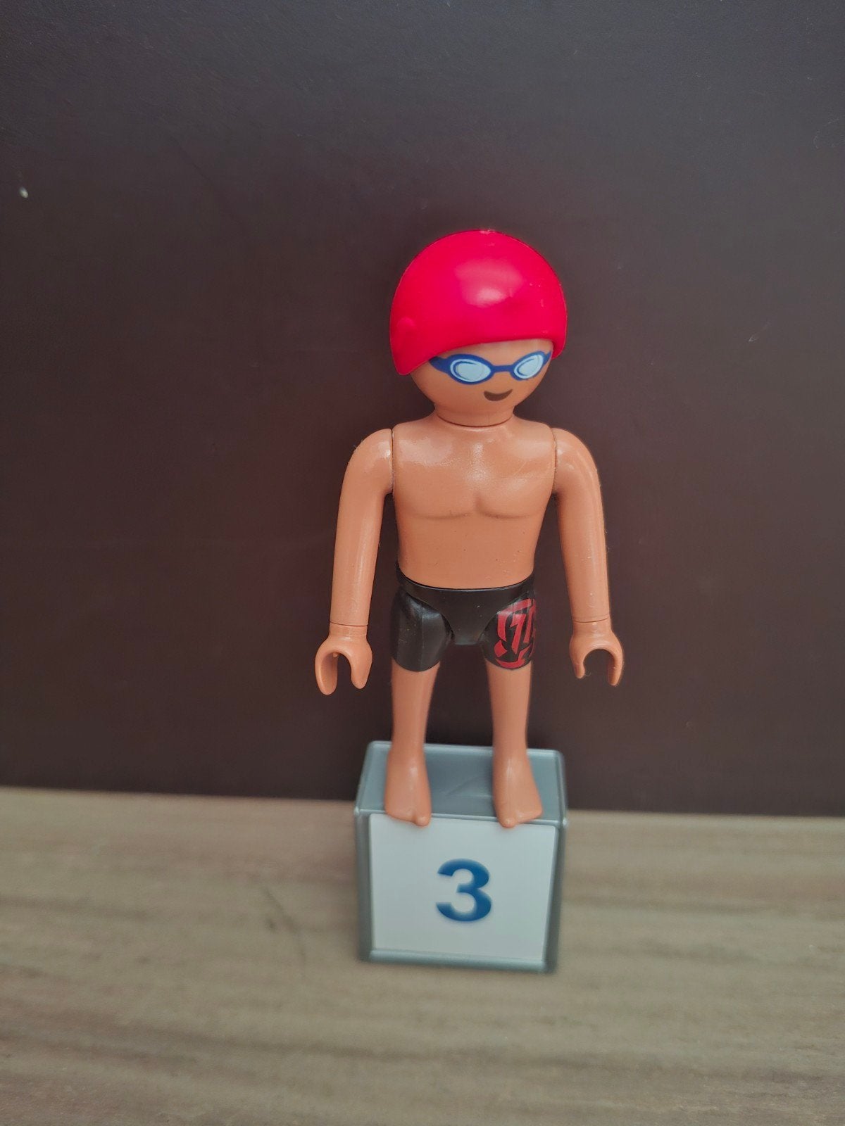 Playmobil figuur zwemmer, Enlèvement