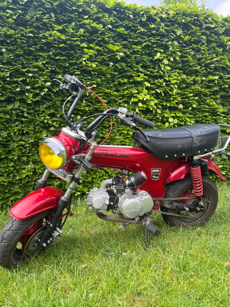 Honda dax 72cc A-klasse (zonder rijbewijs), Fietsen en Brommers, Ophalen of Verzenden, Zo goed als nieuw, 4 versnellingen, Klasse A (25 km/u)