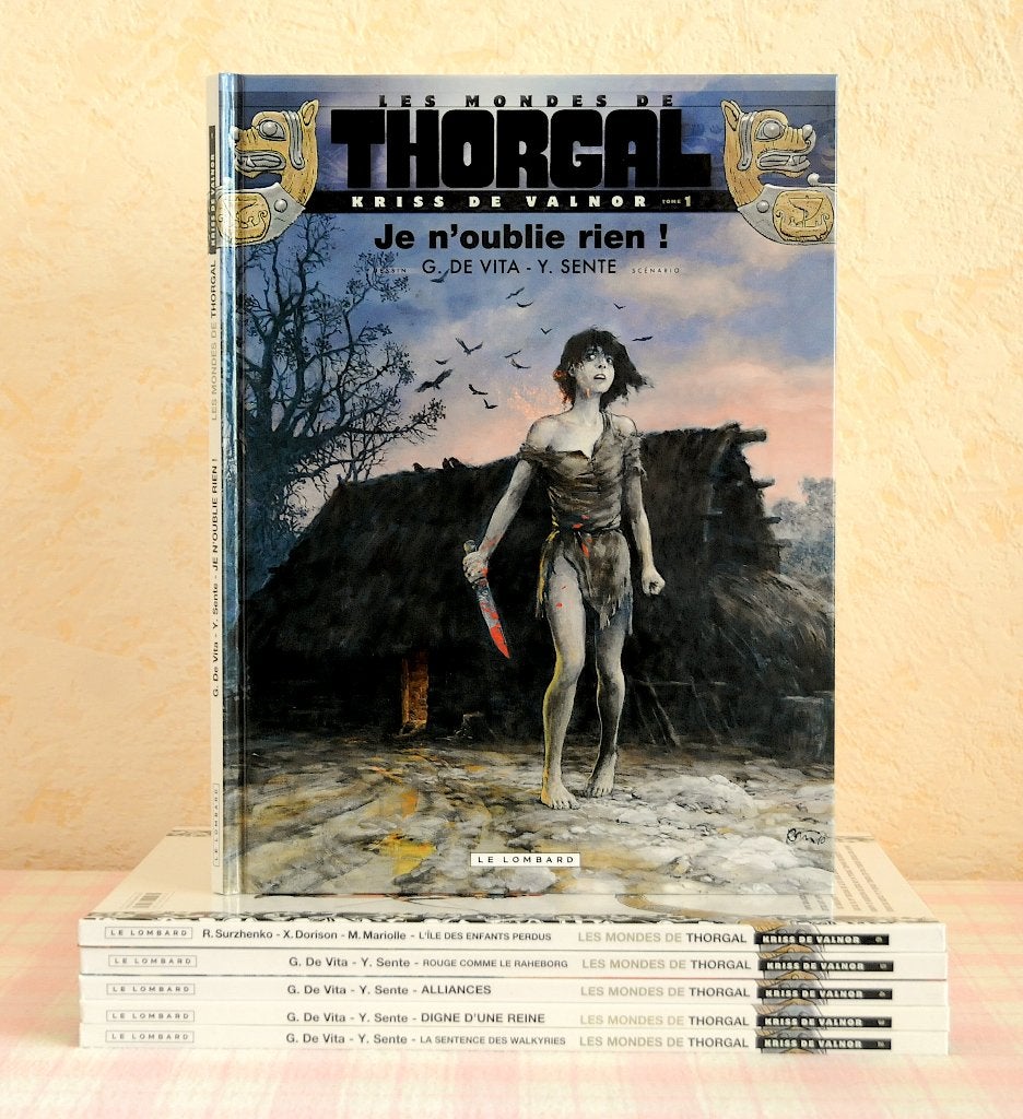 THORGAL - KRISS DE VALNOR - VOL. 1 à 6 - EO, Livres, Série complète ou Série, Enlèvement ou Envoi, Comme neuf, DE VITA / SENTE