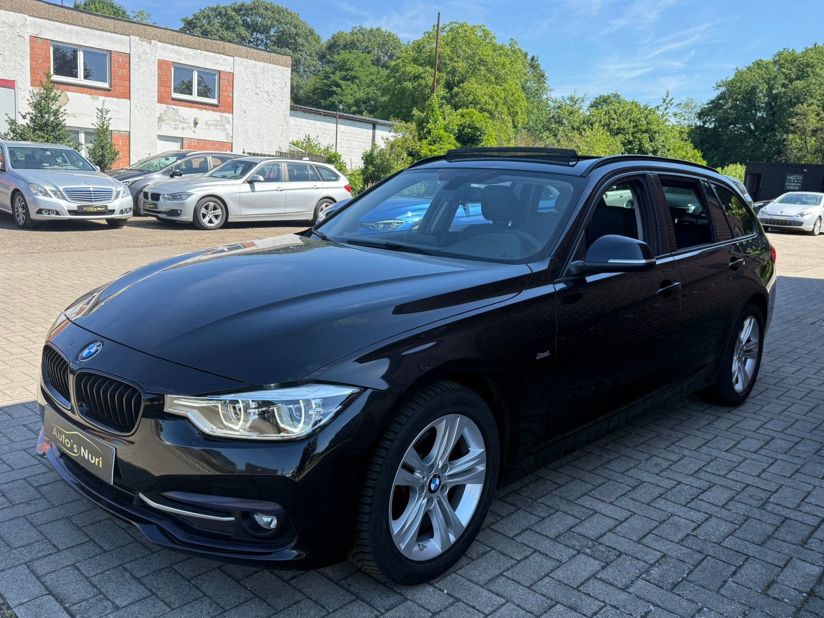 Bmw 318d lci  manueel diesel euro6b pano leder sport line, Autos, BMW, Cuir, Achat, Euro 6, Entreprise