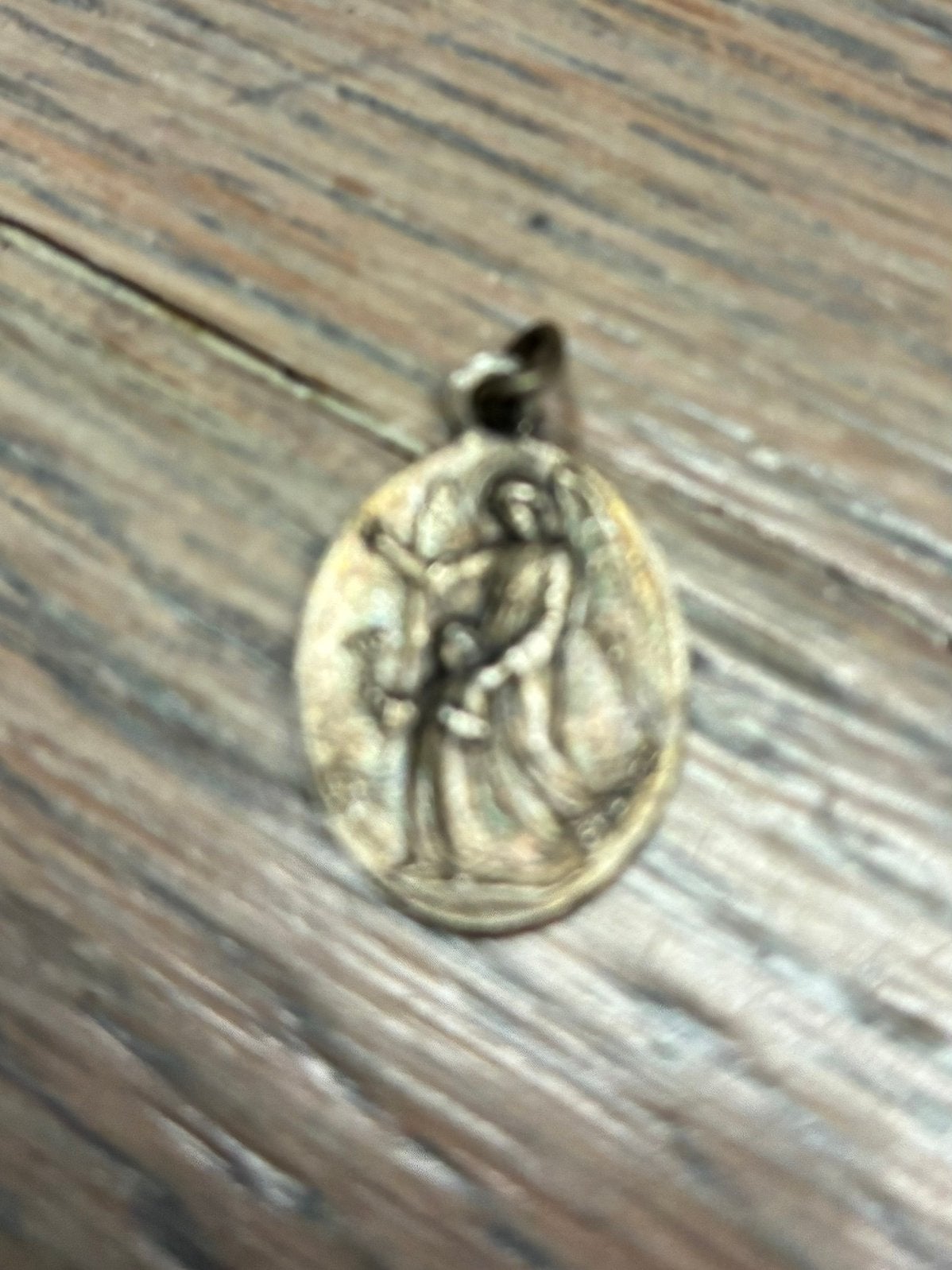 Médaille Saint Antoine et ange gardien, Collections, Envoi, Comme neuf