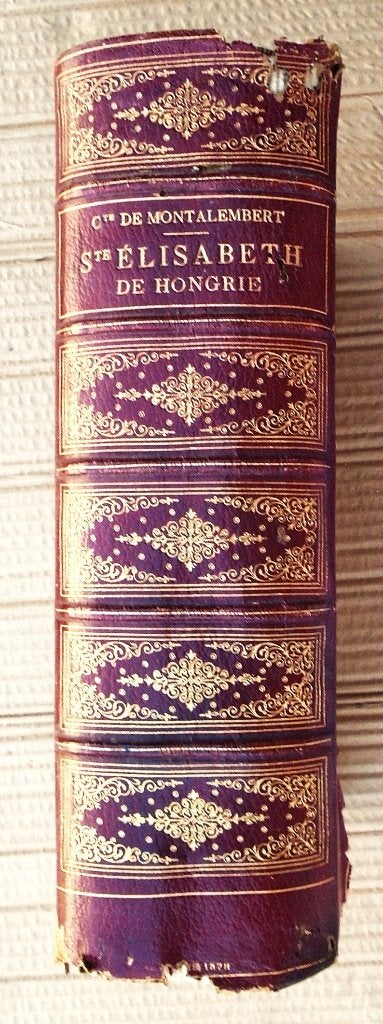 Sainte Élisabeth de Hongrie - 1878 - Ch.-R. de Montalembert, Enlèvement ou Envoi, Utilisé, Charles René de Montalembert (1810-1870)