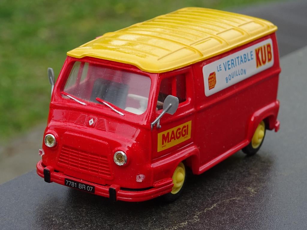 Renault Estafette met Bouillon Kub-reclame - 1/43, Ophalen of Verzenden, Zo goed als nieuw, Auto