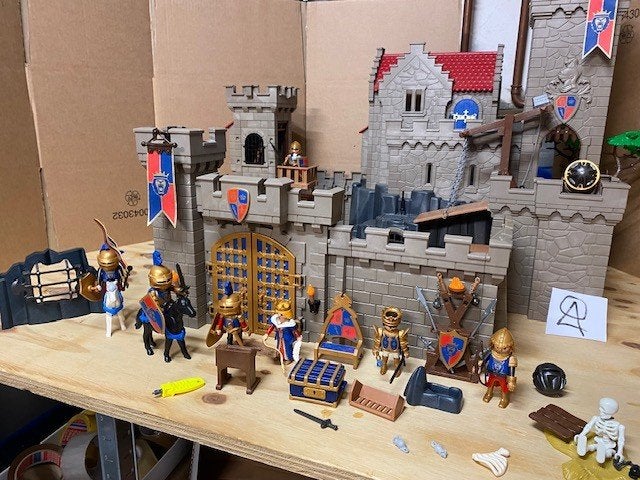 Playmobil 6000 kasteel met uitbreiding, Kinderen en Baby's, Speelgoed | Playmobil, Ophalen of Verzenden
