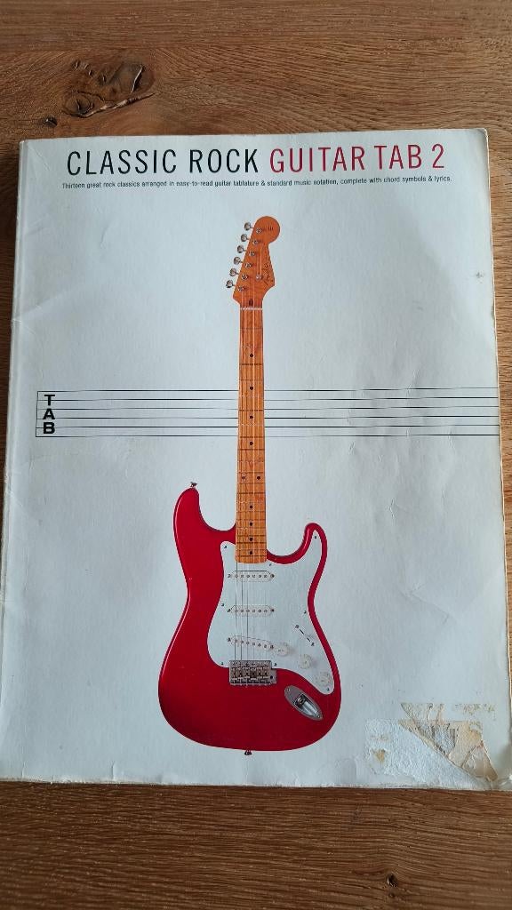muziekpartituren, Ophalen of Verzenden, Zo goed als nieuw, Rock en Metal, Gitaar
