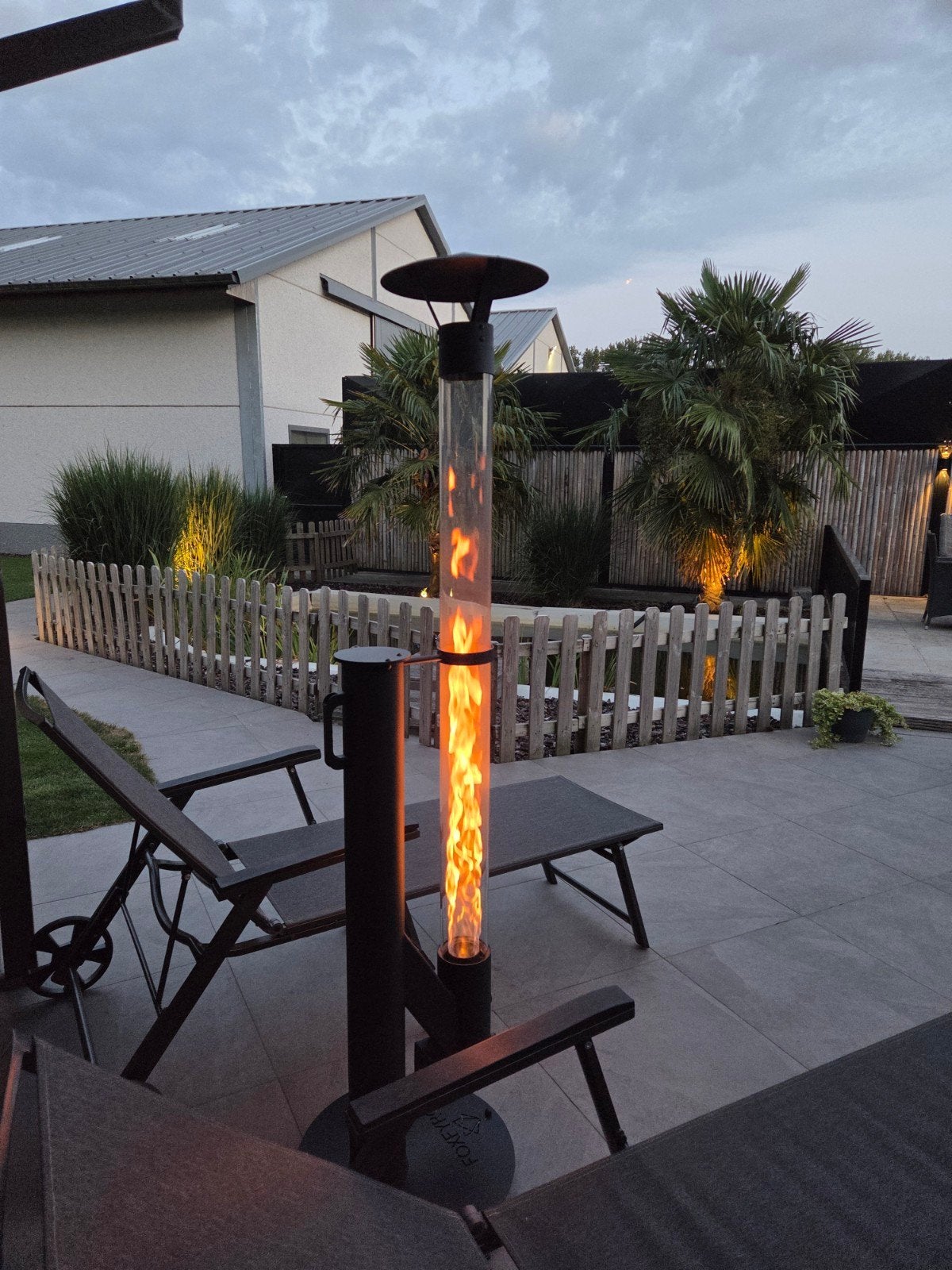 pellet terras verwarmer, Tuin en Terras, Ophalen of Verzenden, Nieuw, Vloer, Draaibaar