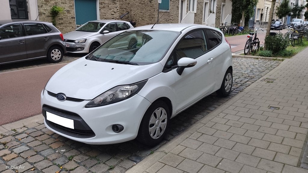 2011 Ford Fiesta 1.6 diesel euro 5, Auto's, Voorwielaandrijving, Euro 5, Stof, https://public.car-pass.be/vhr/d0aba6c4-7a84-49e4-b0ff-a13e16c7085d