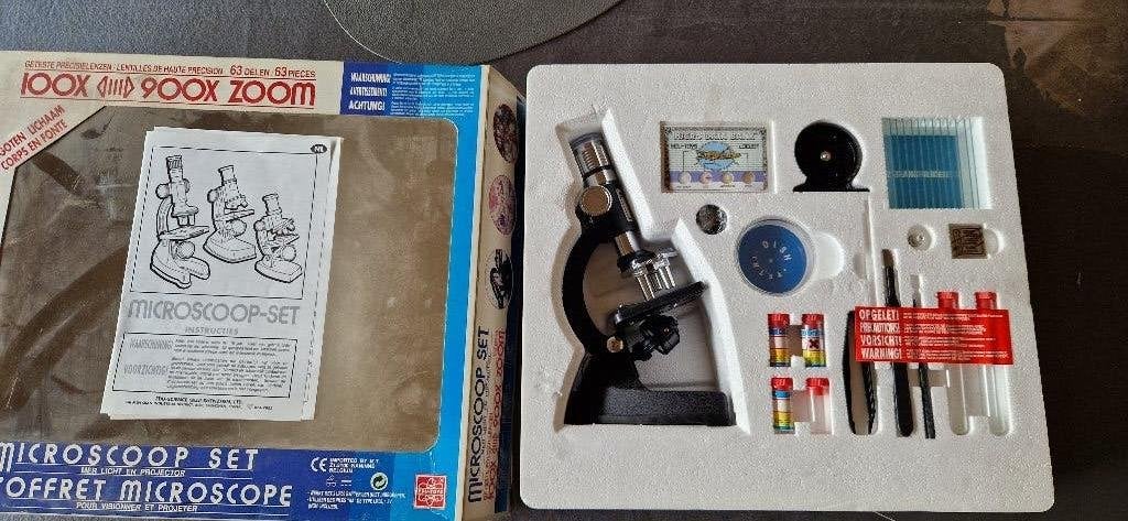 Microscoop, Ophalen