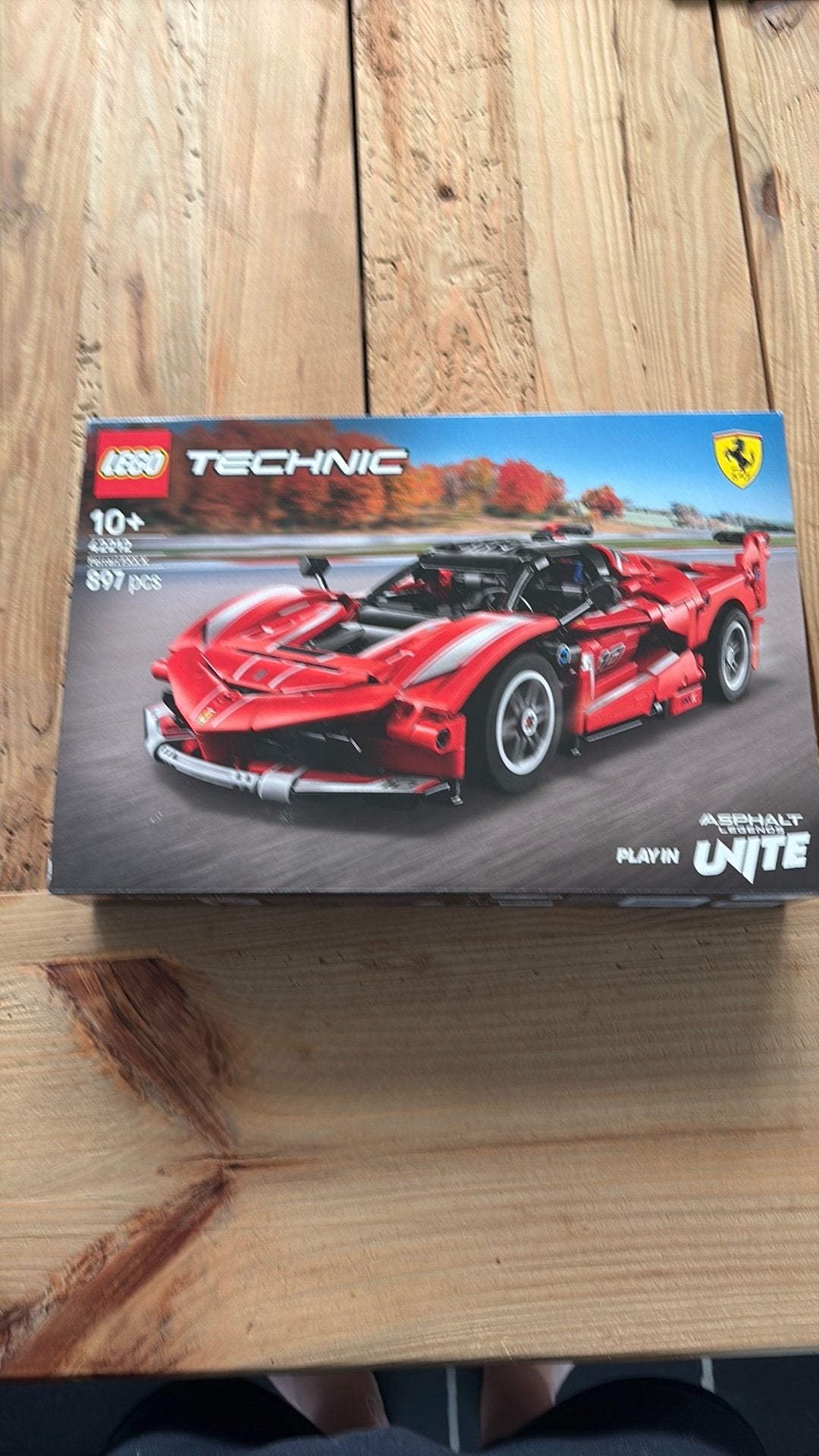 Lego ferrari FXX (42212), Hobby en Vrije tijd, Modelbouw | Auto's en Voertuigen, Auto, 1:32 tot 1:50, Zo goed als nieuw, Ophalen