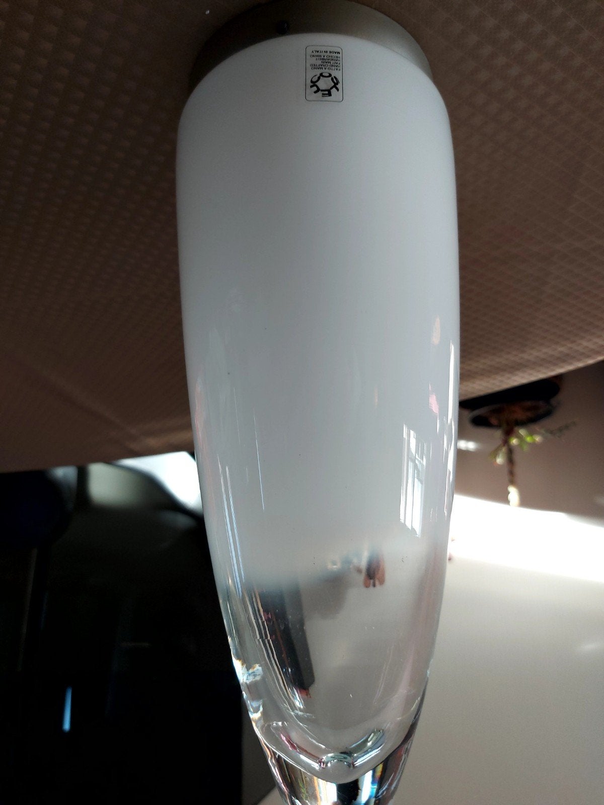 Leucos plafond lamp., Huis en Inrichting, Ophalen