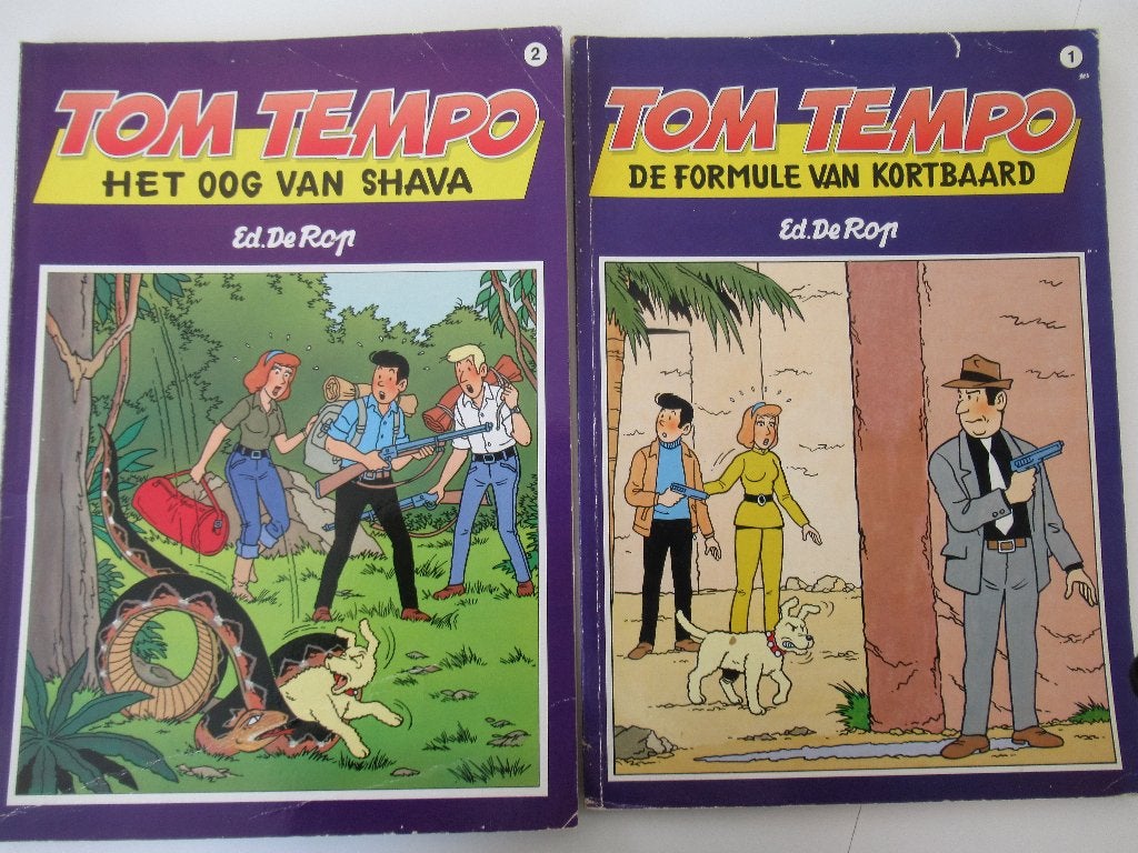 2x tom tempo...nr.1 en 2...........1st, Ophalen of Verzenden, Gelezen