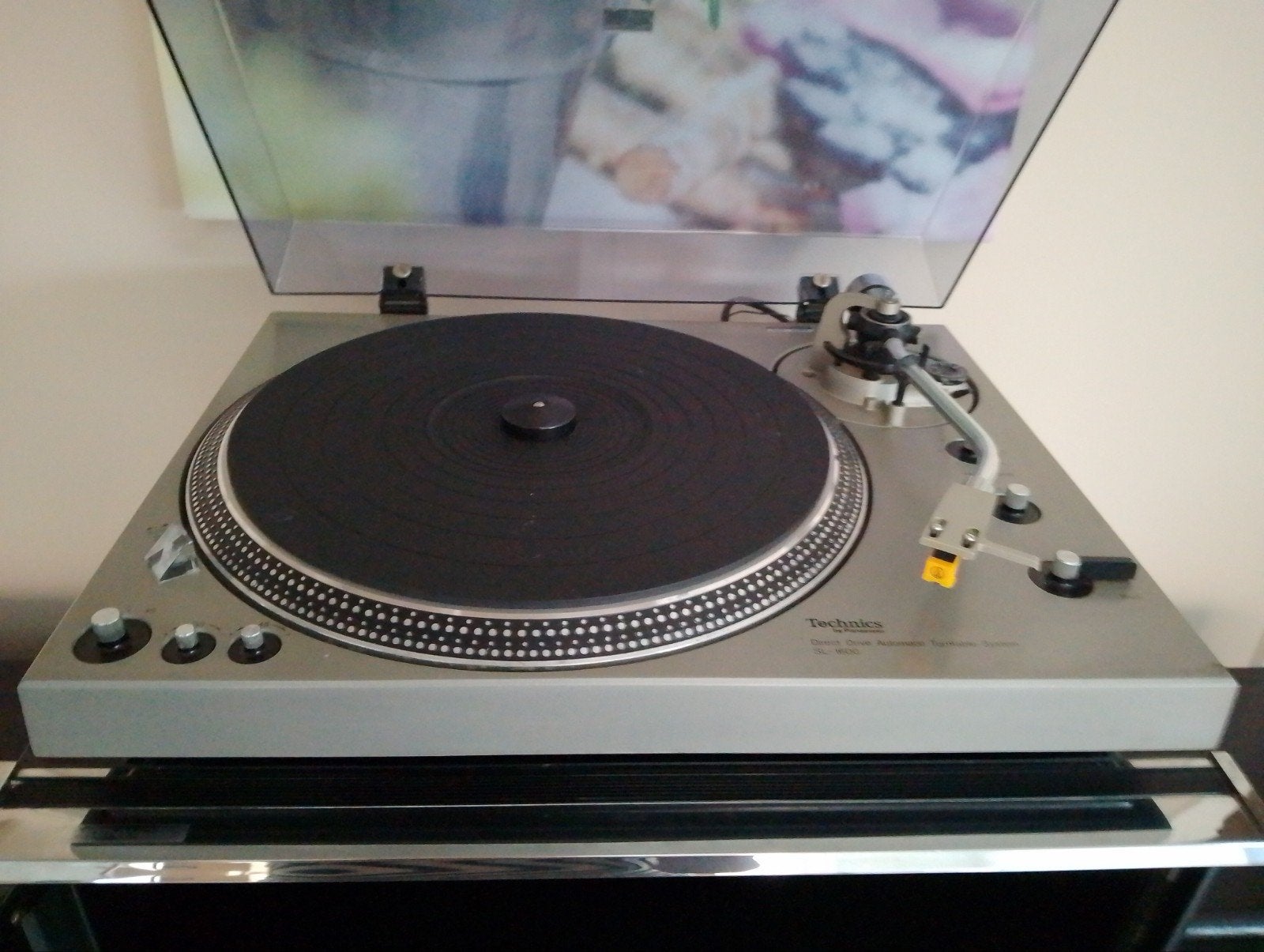 Vintage Platenspeler Technics SL 1600 Direct Drive, Ophalen, Zo goed als nieuw, Platenspeler, Technics
