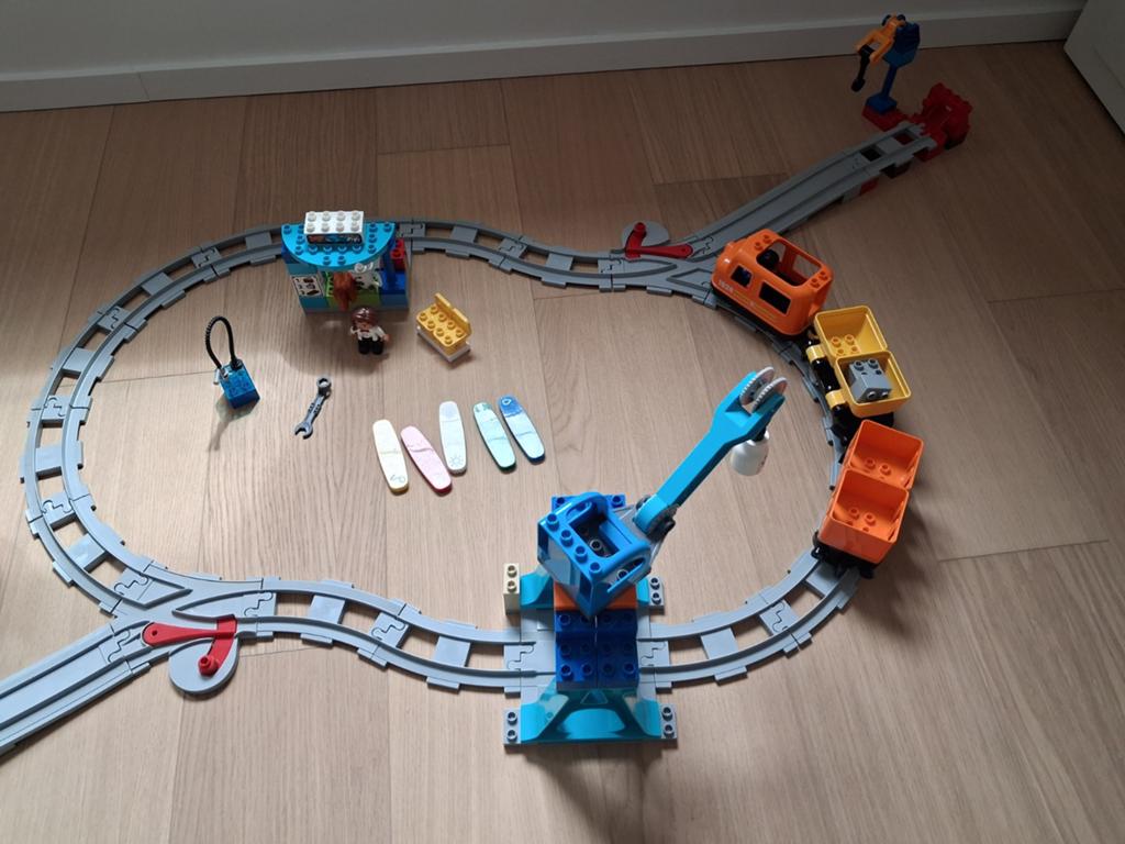 Treinset Lego Duplo 10875, Kinderen en Baby's, Speelgoed | Duplo en Lego, Ophalen of Verzenden, Duplo