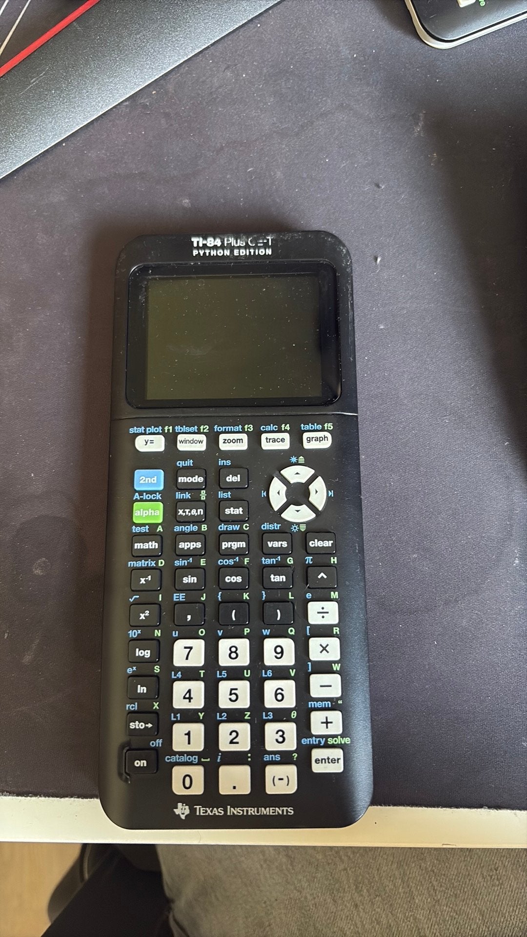 Ti-84 Plus CE-T, Ophalen of Verzenden, Zo goed als nieuw