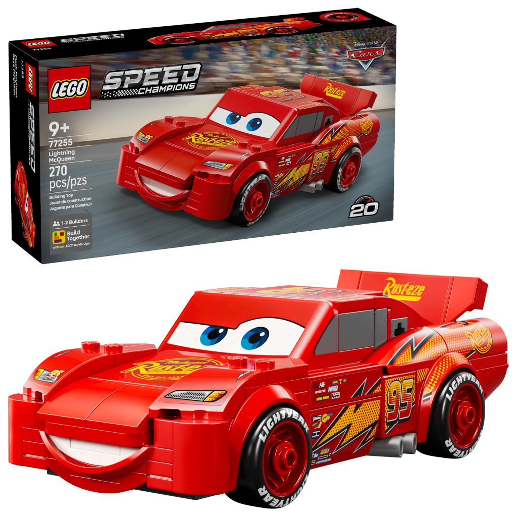 Lego 77255 Speed Champions Pixar Cars Flash McQueen, Lego, Nieuw, Complete set, Ongeopend/sealed