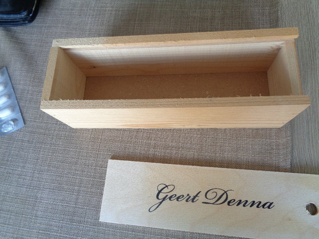 1 mooie houten kistje, Ophalen of Verzenden, Nieuw