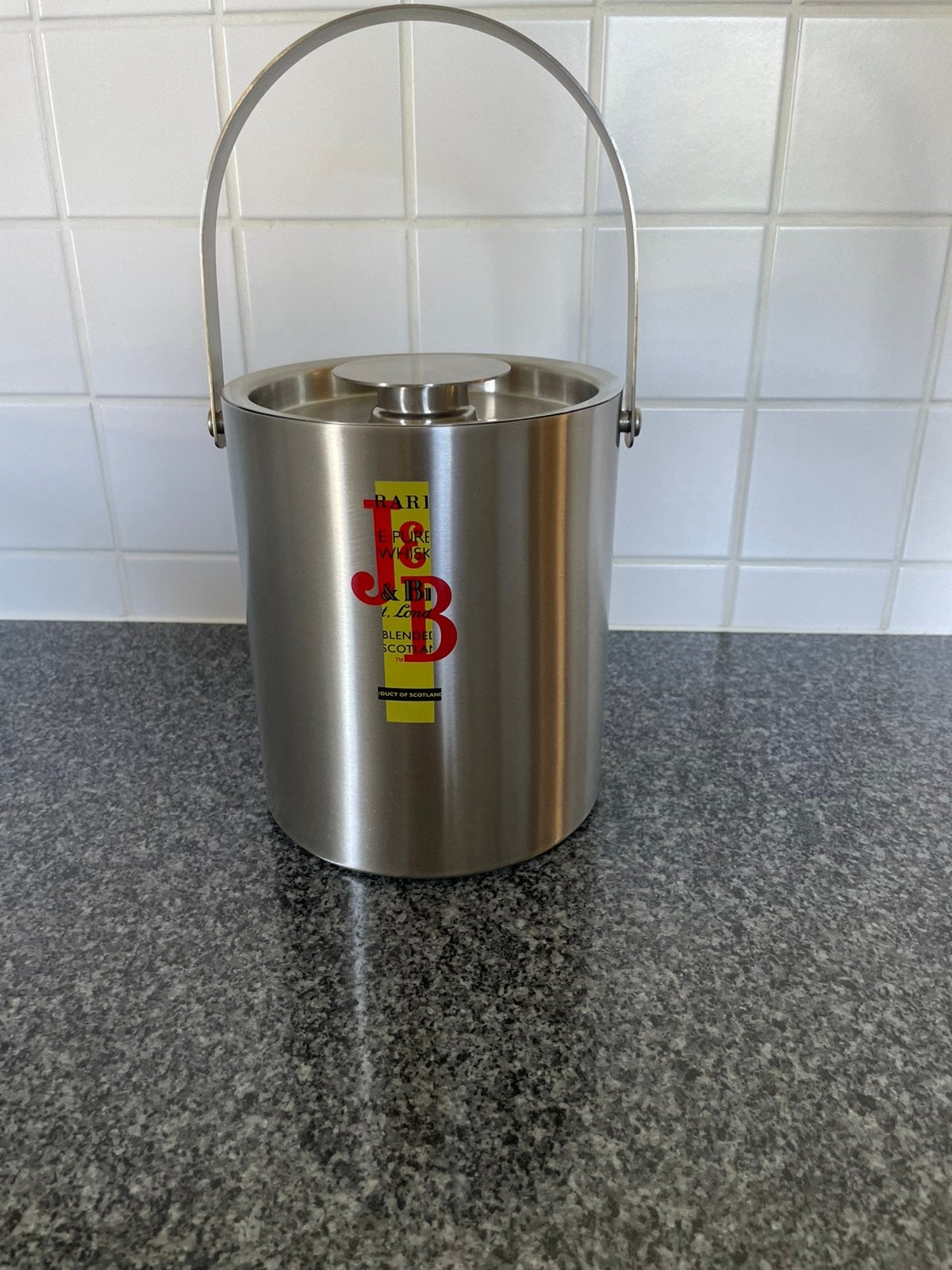 Seau a glace J&B, Enlèvement, Utilisé