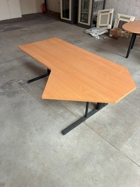 houten hoekbureaus, Huis en Inrichting, Ophalen, Zwart, Hout, Hoekbureau