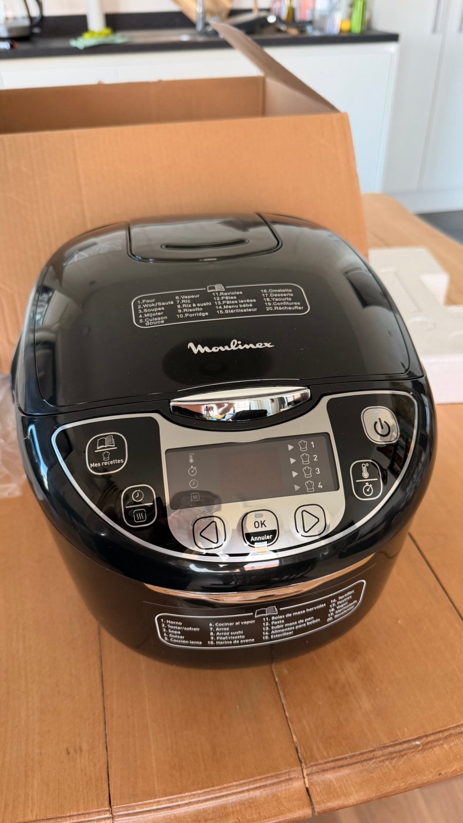 Robot de cuisine Moulinex Fuzzy Logic, Enlèvement, Comme neuf
