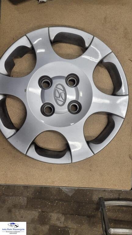 Wieldop origineel 15 Hyundai Elantra ('00-'06), Auto diversen, Wieldoppen, Gebruikt, Ophalen of Verzenden