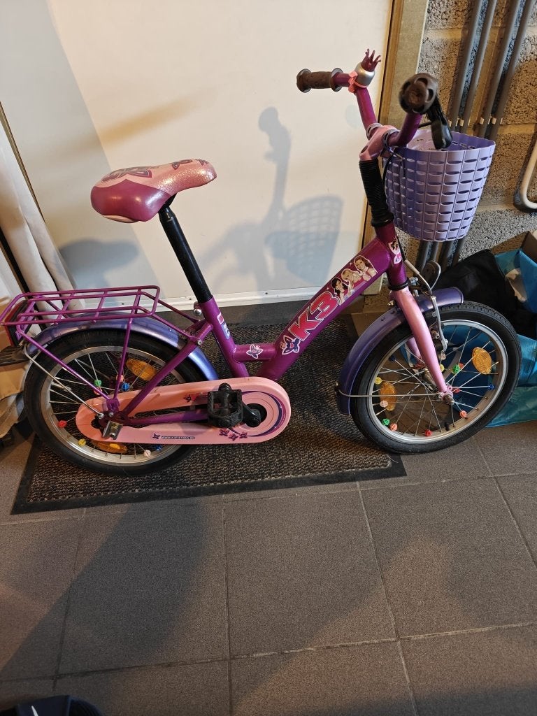 Vélo pour fille, Frein à rétropédalage, Comme neuf, Enlèvement, 14 pouces ou moins