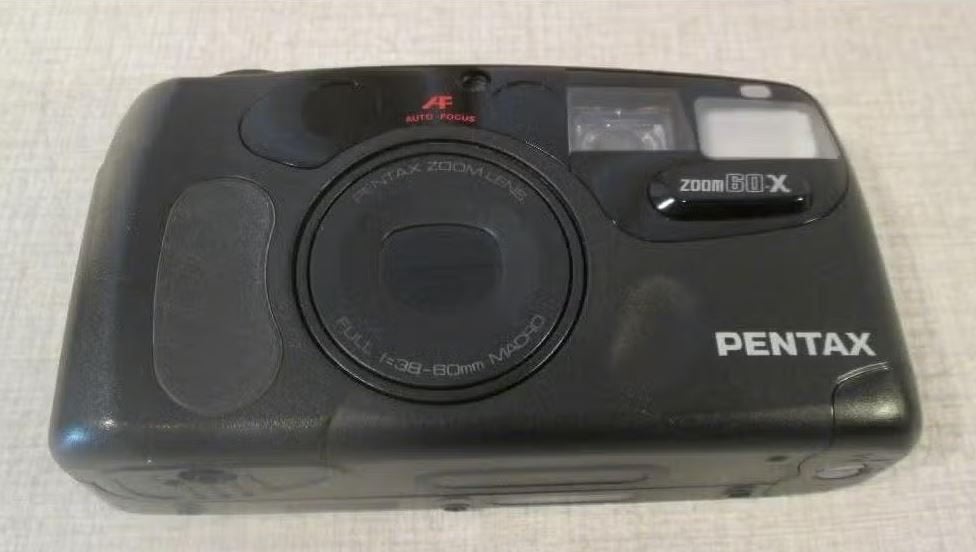Caméra vidéo 35 mm vintage - Pentax Zoom 60-x, Enlèvement ou Envoi, Comme neuf, Compact, Pentax