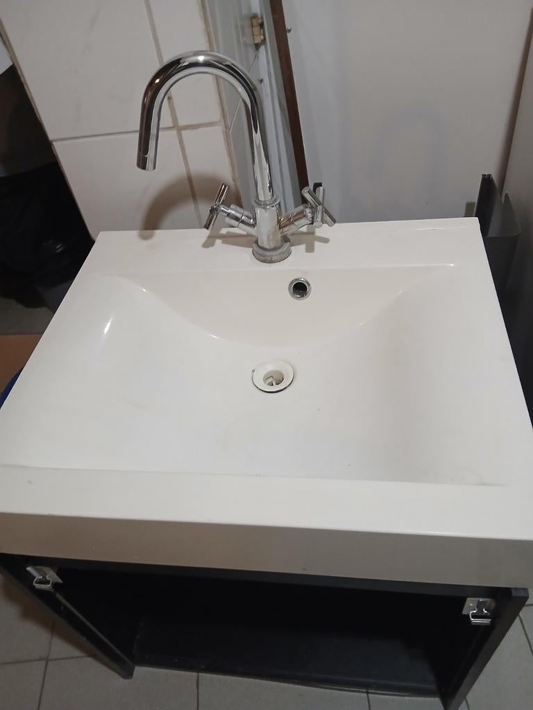 Lavabo 60 x 50 zonder kastje, Huis en Inrichting, Ophalen