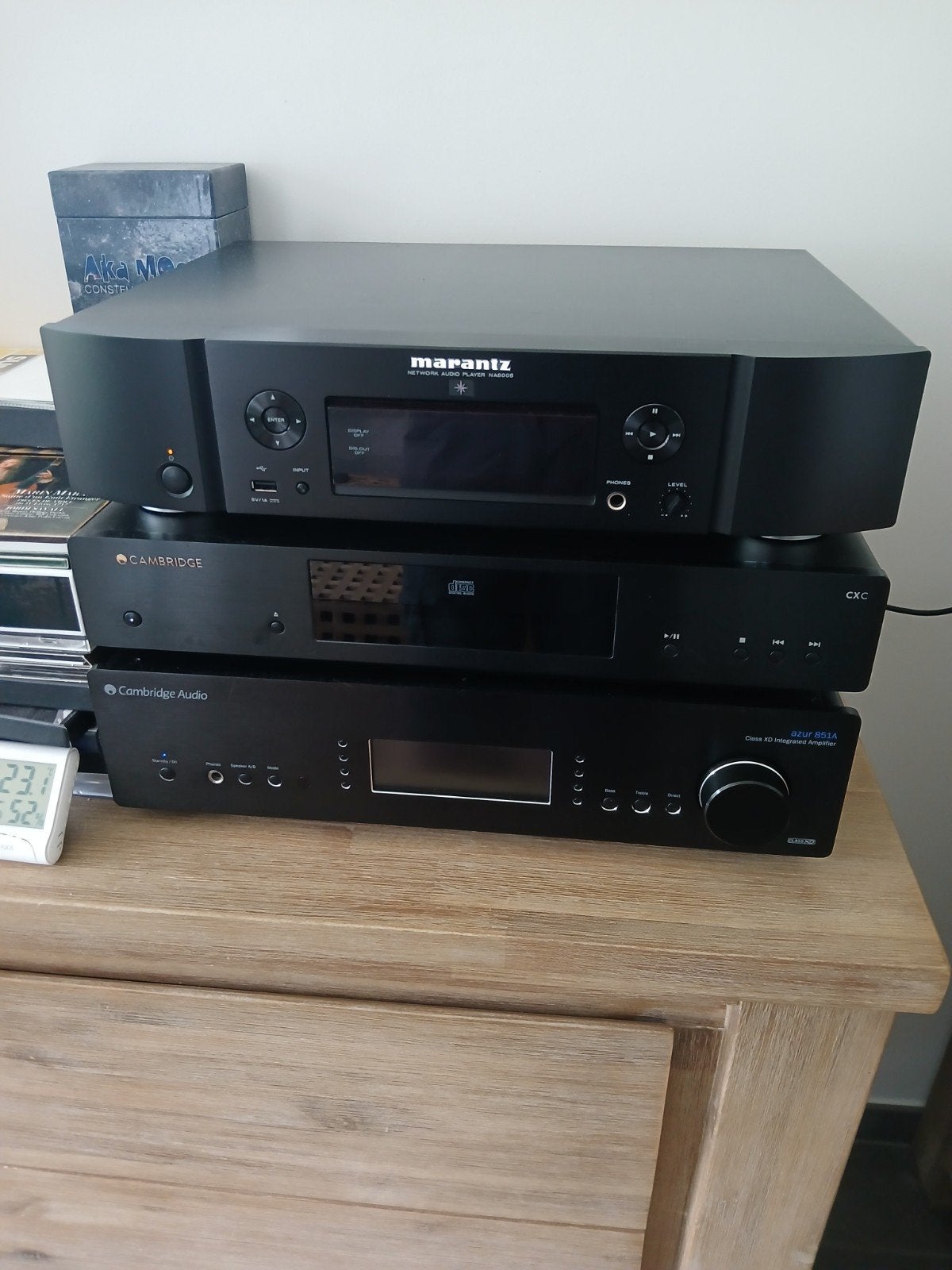 Marantz na8005, Ophalen, Gebruikt