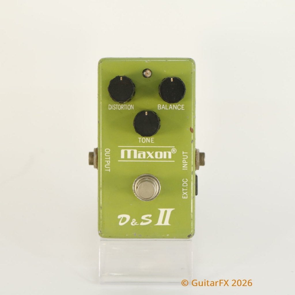 Maxon D&S II Distortion and Sustainer (Vintage, Made in Japa, Enlèvement ou Envoi, Utilisé