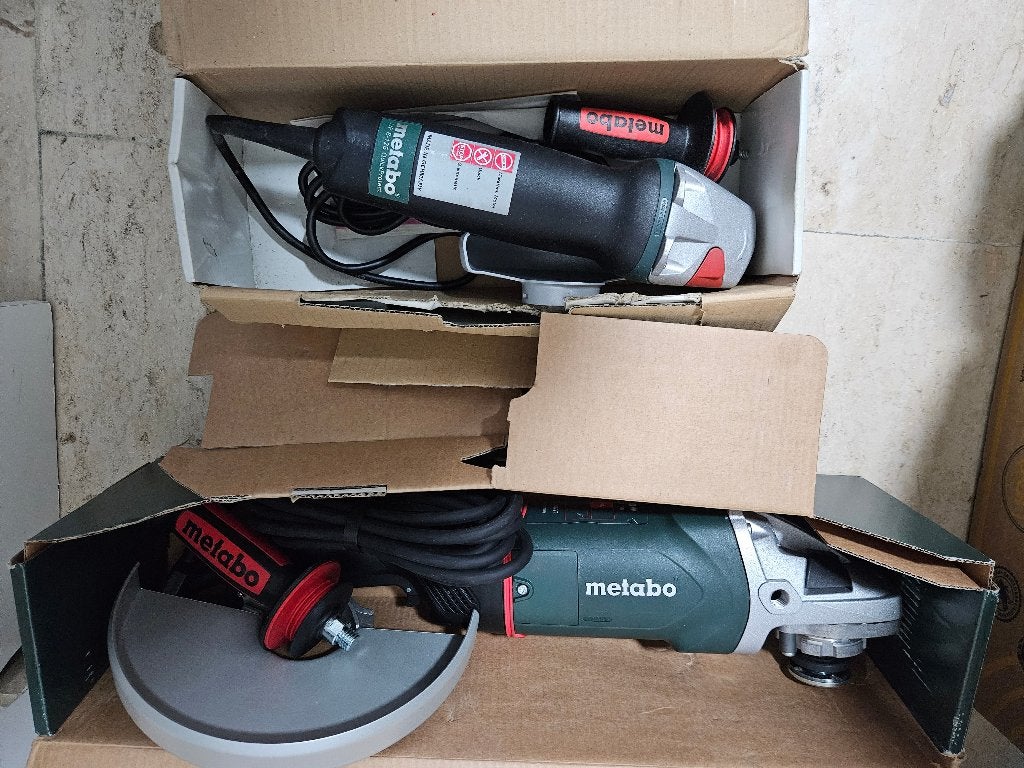 Meuleuse d'angle Metabo 230 mm + METABO 125 mm Quick New, Enlèvement, Neuf, 1000 watts ou plus, Meuleuse d'angle