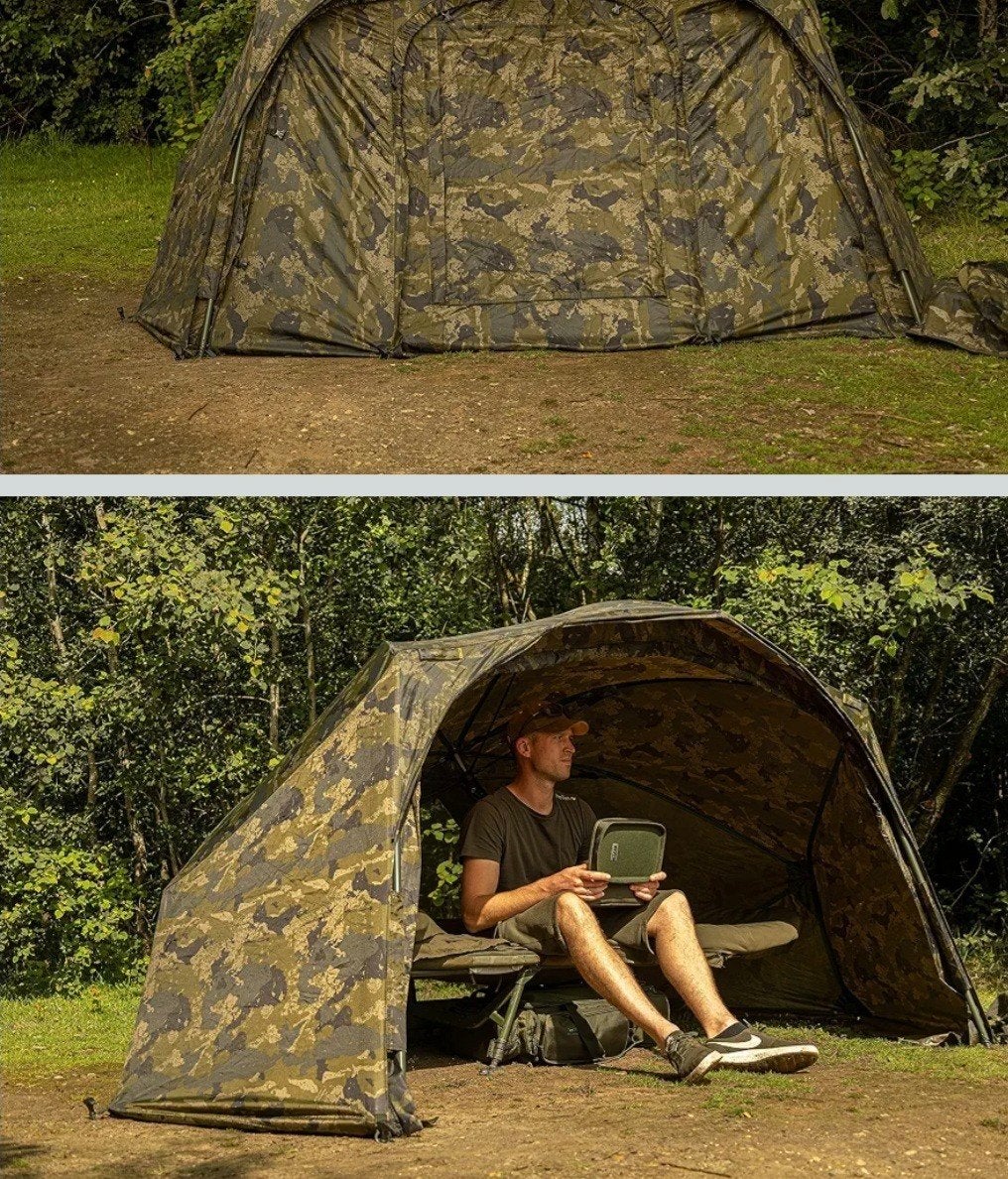 Solar camo brolly inclusief grondzeil., Watersport en Boten, Hengelsport | Karpervissen, Ophalen, Nieuw, Overige typen