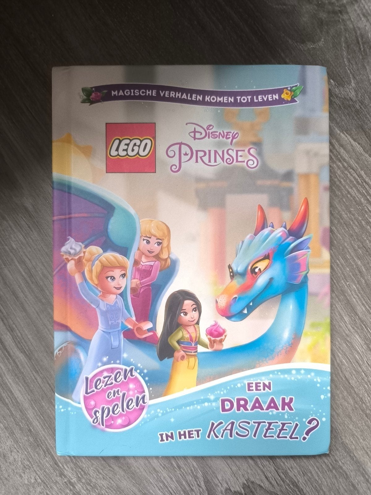 Lego verhaal: een draak in het kasteel, Ophalen of Verzenden, Zo goed als nieuw