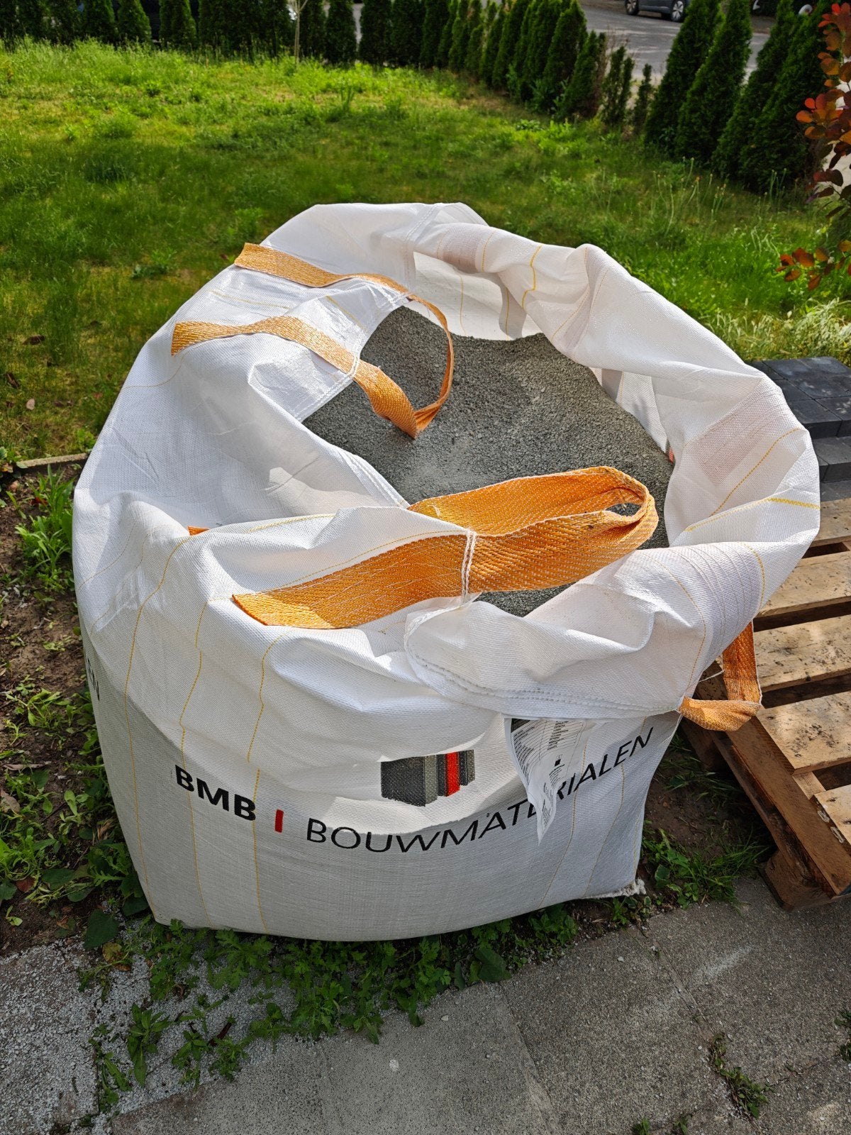 Gratis porfier voor klinkers, Tuin en Terras, Zand, Ophalen