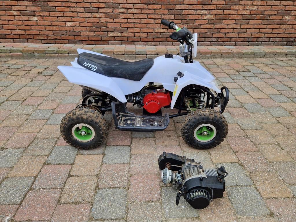 Kinder quad met extra motor., Ophalen