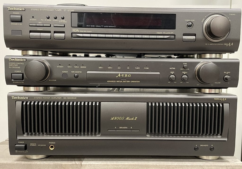 Technics Versterker en Tuner, Audio, Tv en Foto, Versterkers en Ontvangers, Ophalen, Zo goed als nieuw, Stereo, Overige merken