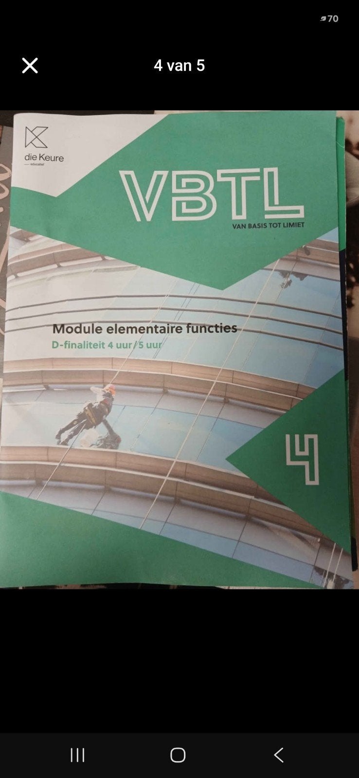 VBTL 4 Functies + module, Boeken, Ophalen of Verzenden