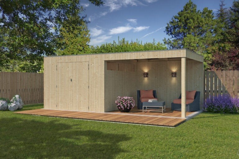 NOUVELLE maison de jardin moderne 8312EXT300, Envoi, Neuf