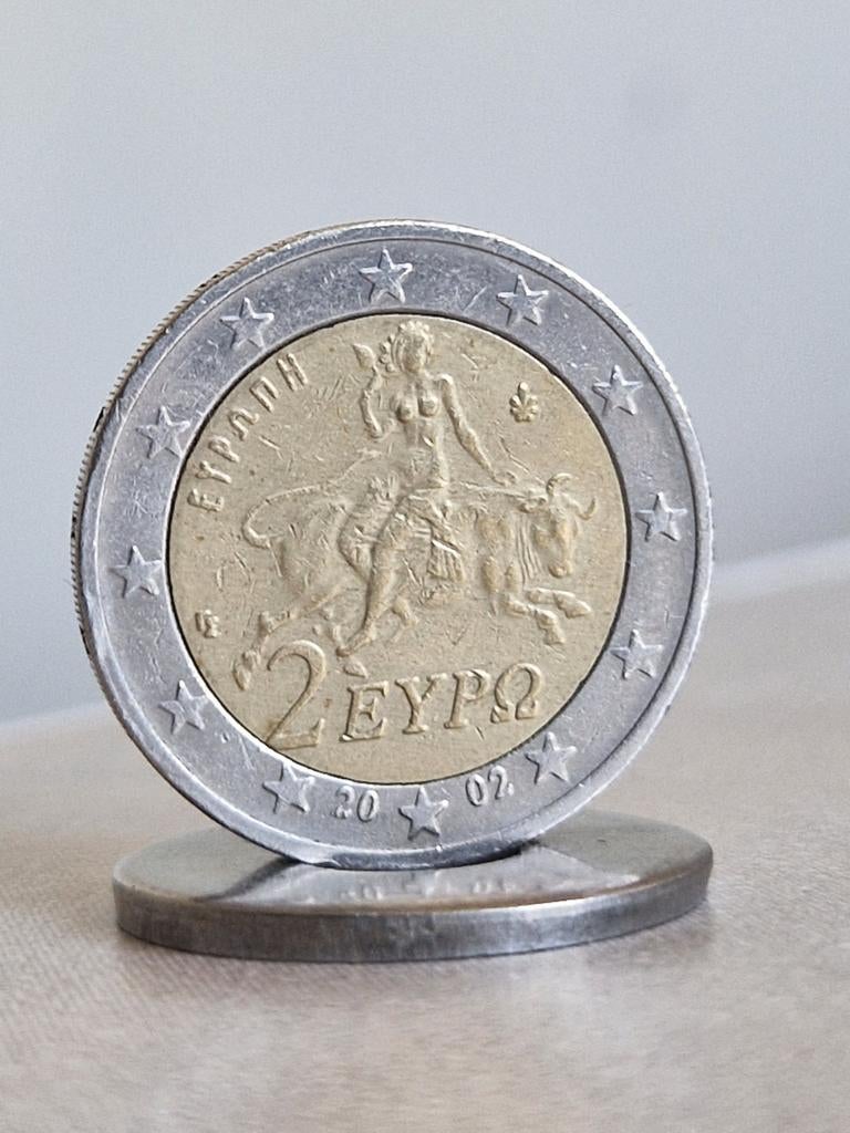 2002, Greece , 2 Euro Coin, Enlèvement ou Envoi, 2 euros