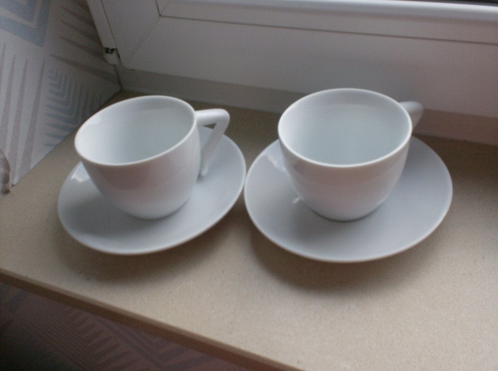 2 mooie tasjes lotus, Huis en Inrichting, Keuken | Servies, Ophalen of Verzenden, Zo goed als nieuw, Mok