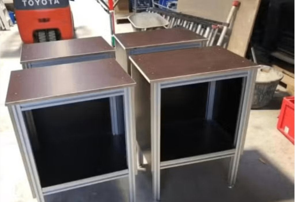 compacte werkbanken/ machinetafel, Doe-het-zelf en Bouw, Ophalen, Gebruikt