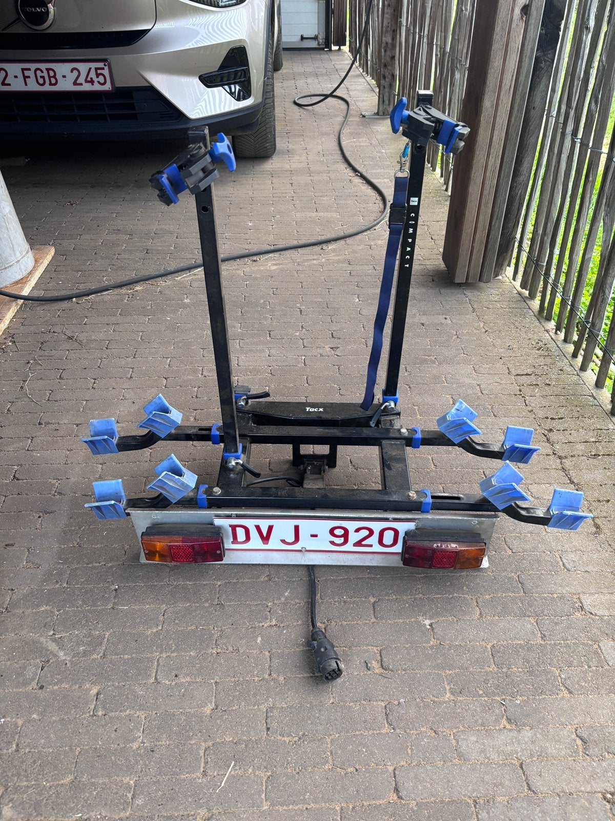Degelijke fietsendrager voor 2 fietsen, Ophalen, Zo goed als nieuw