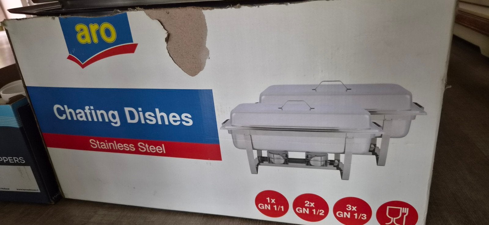 Bain marie,  aro,  6 volledige sets, per set 25,-, Enlèvement