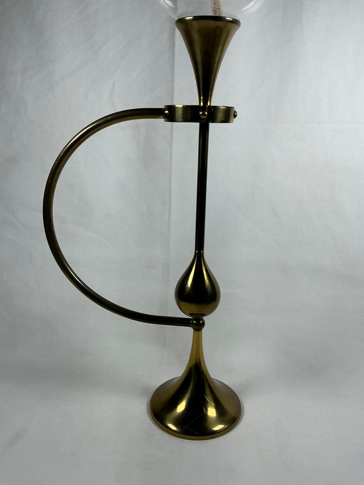 Chandelier à pendule forme de gouttes Freddie Andersen 60s, Enlèvement ou Envoi, Maison et Meubles