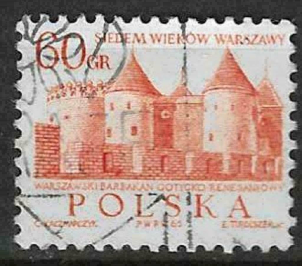 Polen 1965 - Yvert 1453 - 700 Jaar Warschau (ST), Verzenden, Polen, Gestempeld